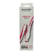 CABLE MIXOR IMPULSO USB A USB-C 7.1A CARGA RAPIDA