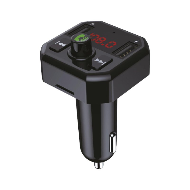 CARGADOR AUTO SOUL FM50 FM/TF/MANOS LIBRES