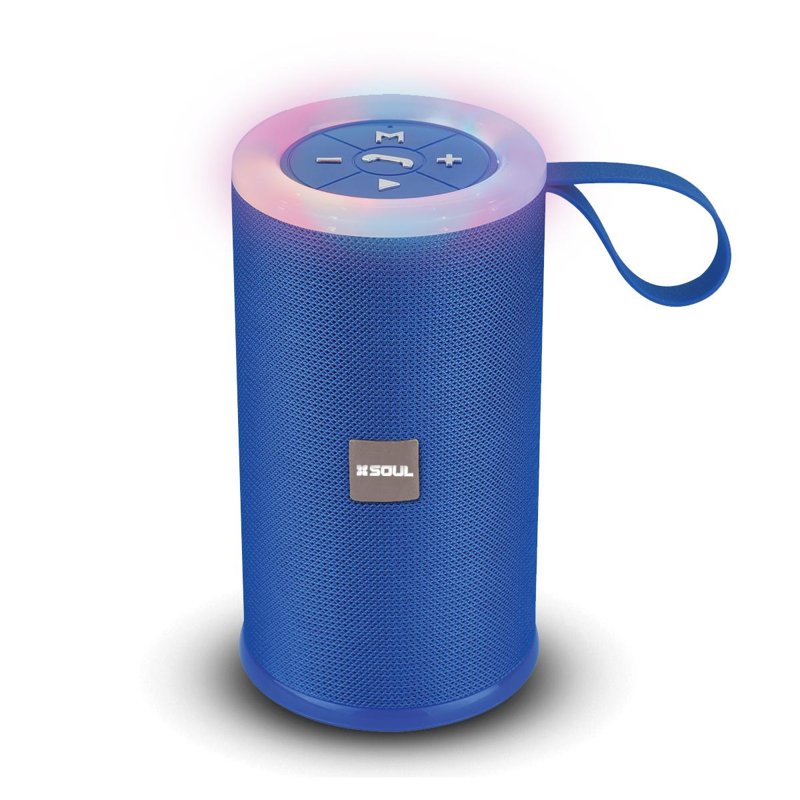 PARLANTE SOUL BT XS400 PARTY ROUND AZUL