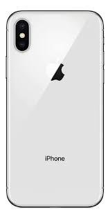 TAPA IPHONE X SILVER