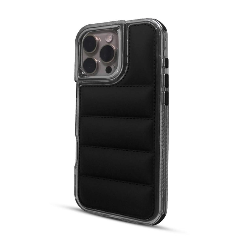 FUNDA SOUL PUFFER IPH 15 PRO MAX NEGRO