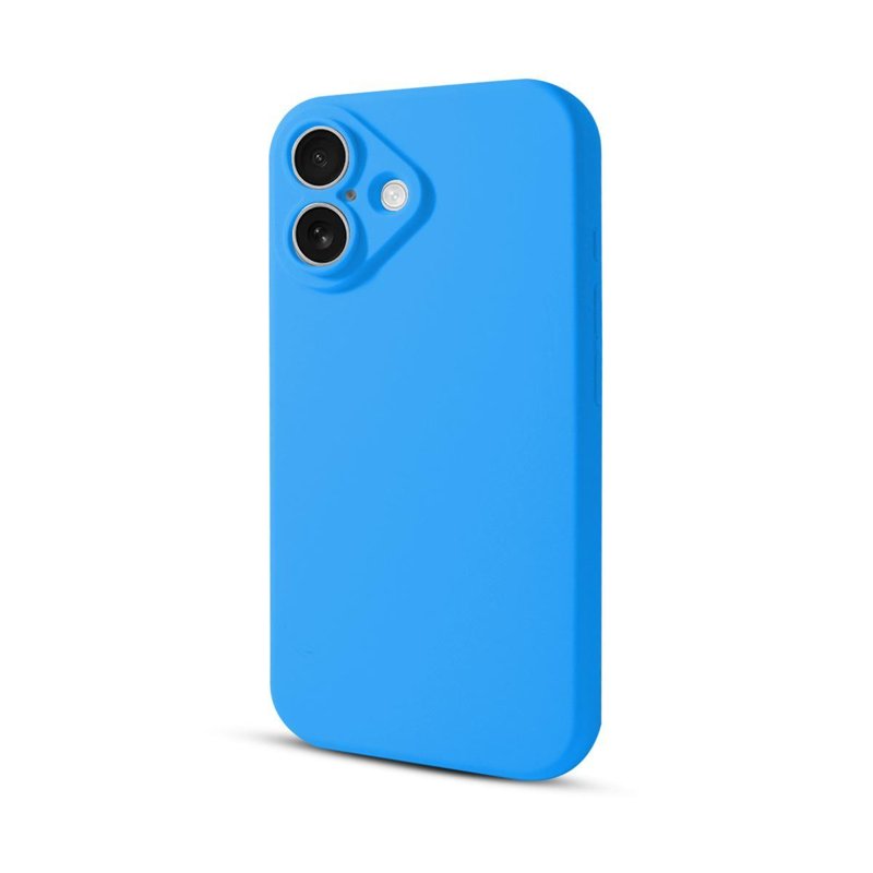 FUNDA SOUL SUPER SILICONE IPHONE 16 PRO AZUL