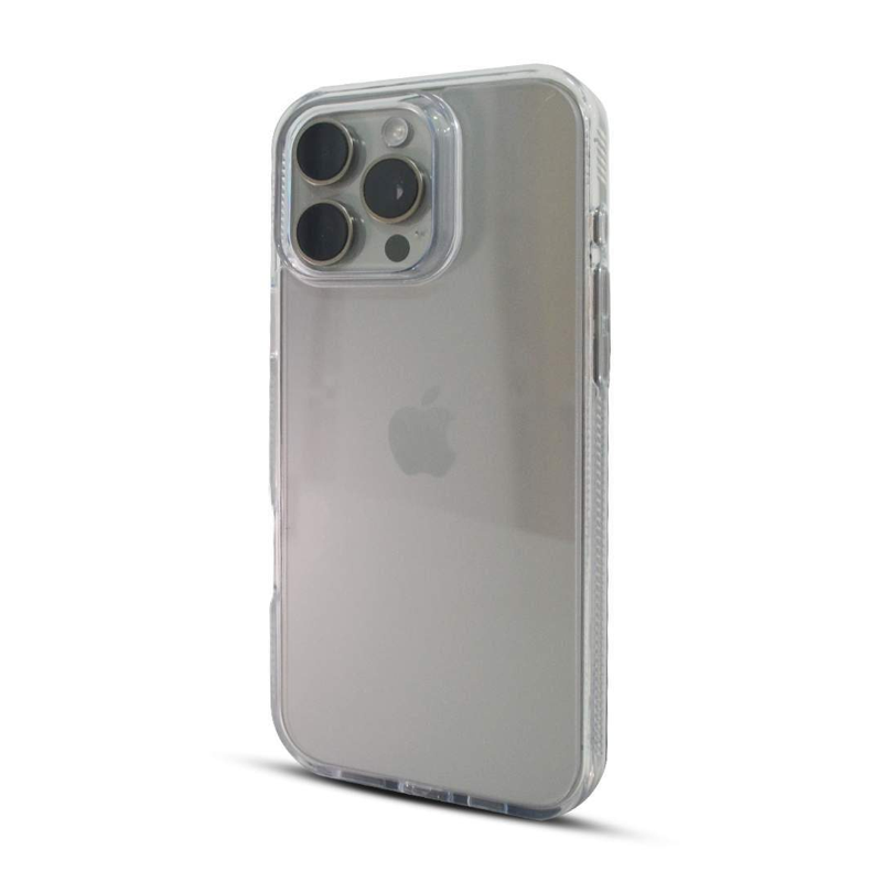 FUNDA SOUL CLEAR COLOR PREMIUM IPHONE 16 TRANSPARENTE
