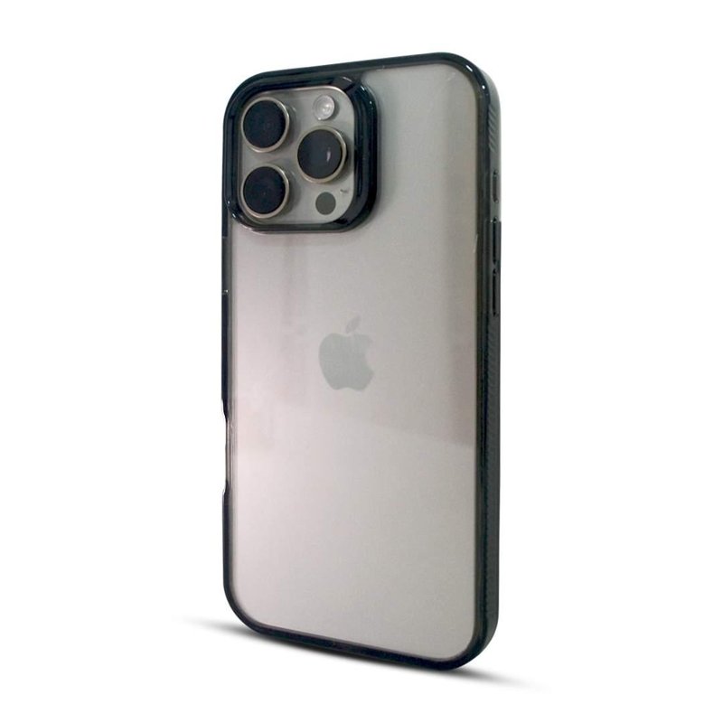 FUNDA SOUL CLEAR COLOR PREMIUM SAM A55 NEGRO
