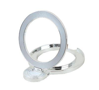 SOPORTE RING LISO PLATA