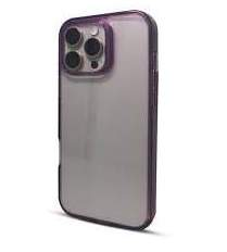 FUNDA SOUL CLEAR COLOR PREMIUM SAM A35 VIOLETA